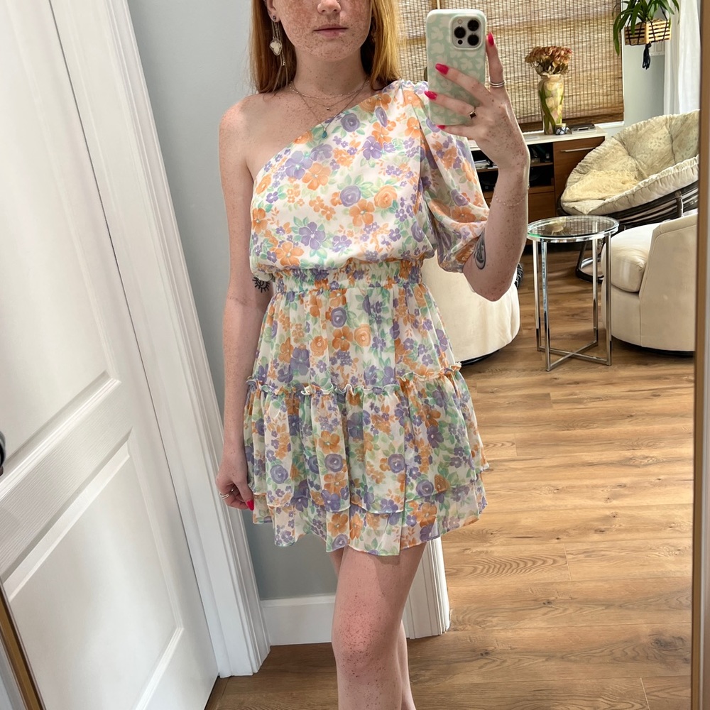 One shoulder dress NWT